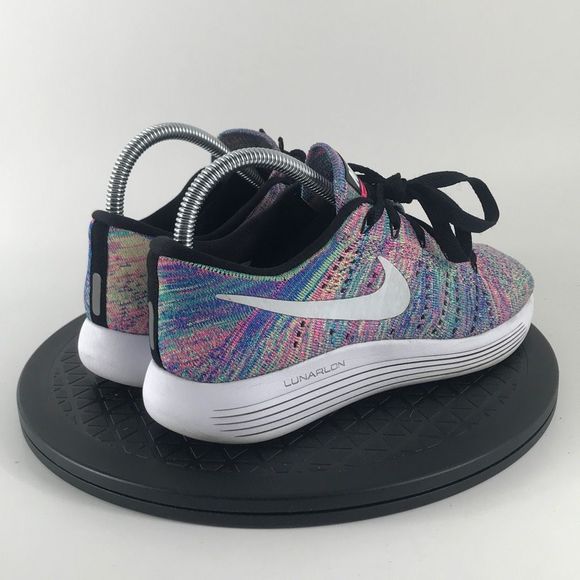 Nike LunarEpic Flyknit Multicolor Running Shoes 843765-004 Women’s Size 6.5 - Picture 5 of 12